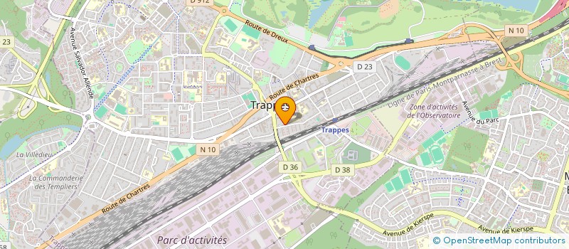 localisation de l'entreprise MONSIEUR MEHREZ MECHOUCHE  TRAPPES