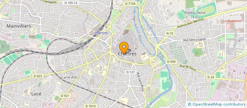 localisation de l'entreprise MONSIEUR MEHREZ OUAMARA à CHARTRES
