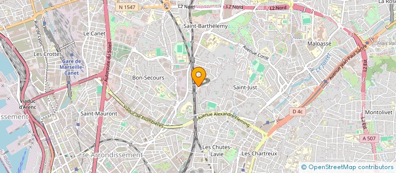 localisation de l'entreprise MONSIEUR MEHREZE MERDASSI à MARSEILLE