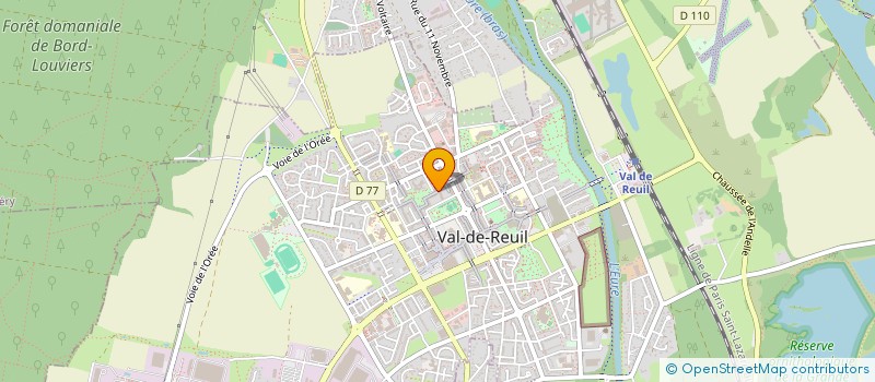 localisation de l'entreprise MONSIEUR MEHTI GORDUK  VAL-DE-REUIL