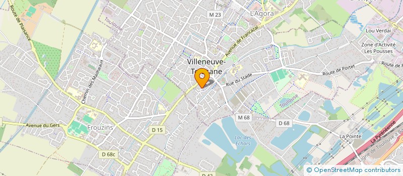 localisation de l'entreprise MONSIEUR MEIDI BERRAHAL à VILLENEUVE-TOLOSANE