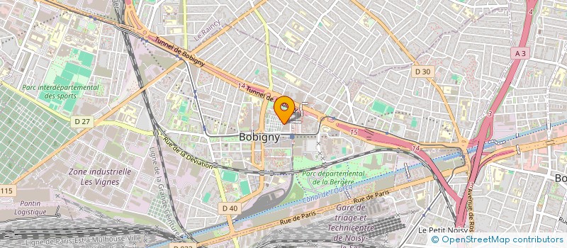 localisation de l'entreprise MONSIEUR MEIDINE ARIF  BOBIGNY