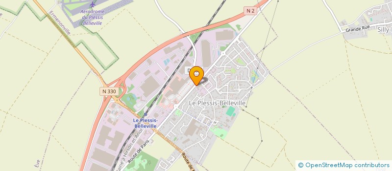 localisation de l'entreprise MONSIEUR MEIDINE BOUMESSAOUD  LE PLESSIS-BELLEVILLE