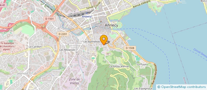 localisation de l'entreprise MONSIEUR MEIHDI BOUHEDDOUF à ANNECY