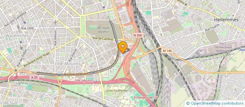 localisation de l'entreprise MONSIEUR MEIHDI DADDI à LILLE