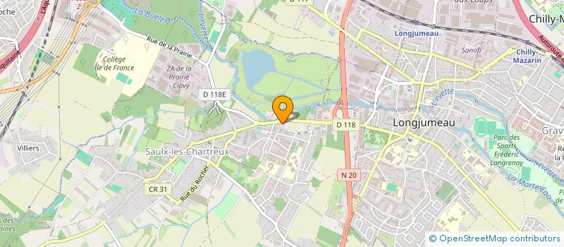 localisation de l'entreprise MONSIEUR MEIHDY EL GHARBI  SAULX-LES-CHARTREUX