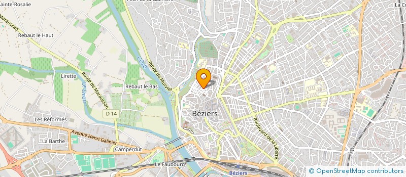 localisation de l'entreprise MONSIEUR MEILLEUR BARTLETT à BEZIERS