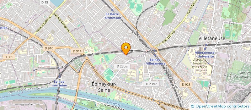 localisation de l'entreprise MONSIEUR MEIR COHEN à EPINAY-SUR-SEINE