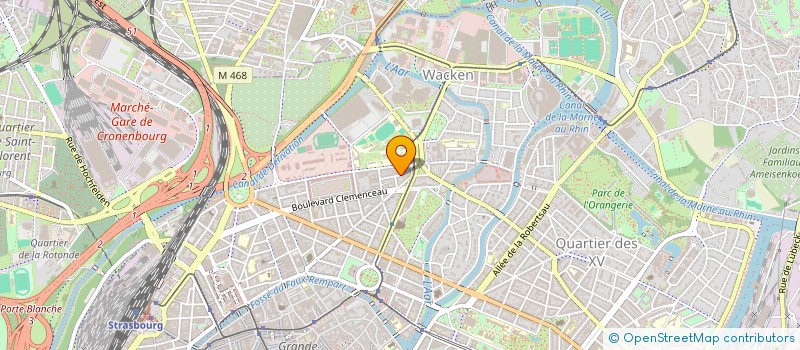 localisation de l'entreprise MONSIEUR MEIR DEMRI à STRASBOURG