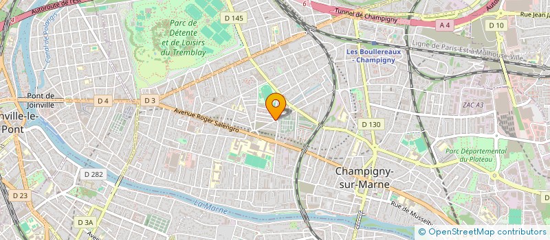 localisation de l'entreprise MONSIEUR MEIR MOATY à CHAMPIGNY-SUR-MARNE