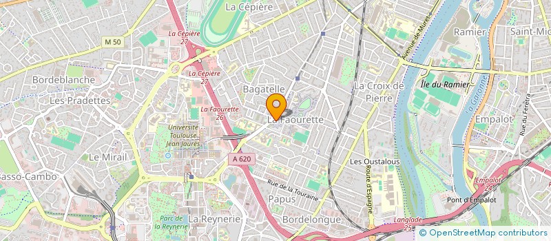 localisation de l'entreprise MONSIEUR MEISAM SADJADI à TOULOUSE