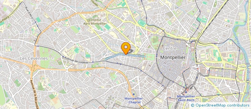 localisation de l'entreprise MONSIEUR MEISSA MARA à MONTPELLIER