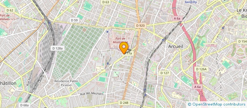 localisation de l'entreprise MONSIEUR MEJDI AJENGUI à BAGNEUX