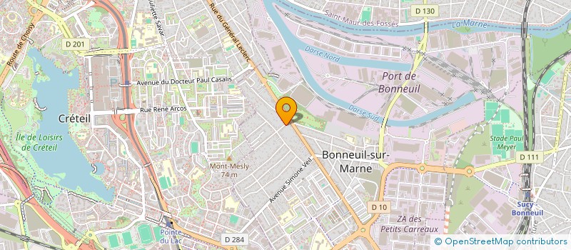 localisation de l'entreprise MONSIEUR MEJDI BEN MANSOUR  BONNEUIL-SUR-MARNE