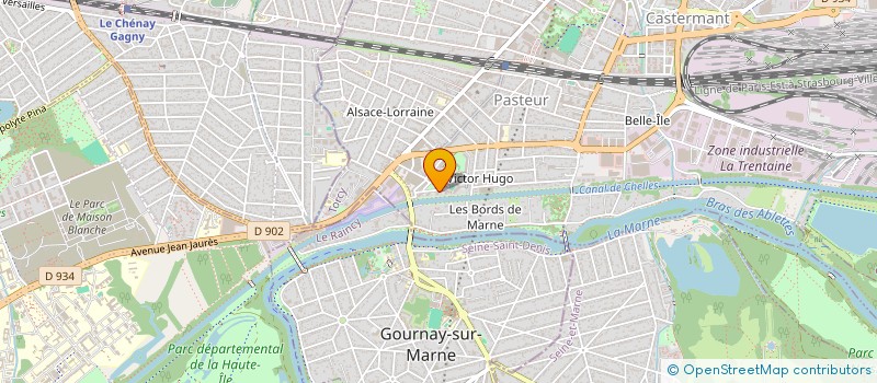 localisation de l'entreprise MONSIEUR MEJIFANE FELIX LISLY MAHENDRAN  CHELLES