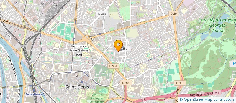 localisation de l'entreprise MONSIEUR MEJR HAYTHEM  SAINT-DENIS