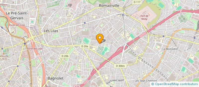 localisation de l'entreprise MONSIEUR MEKE FOFANA à BAGNOLET