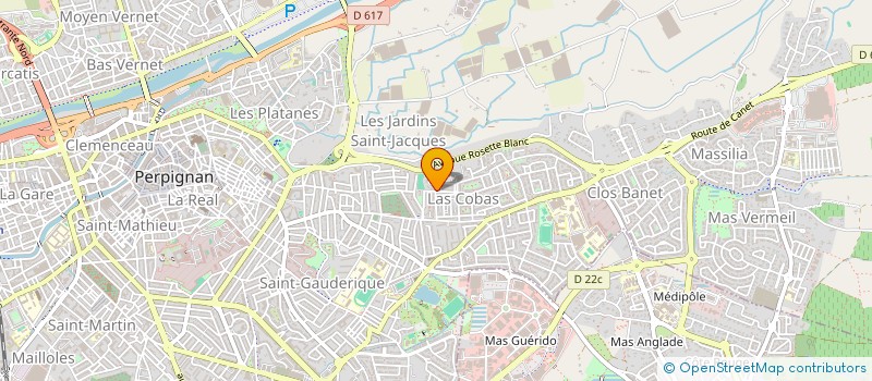 localisation de l'entreprise MONSIEUR MEKHAISSI ADAIDI  PERPIGNAN