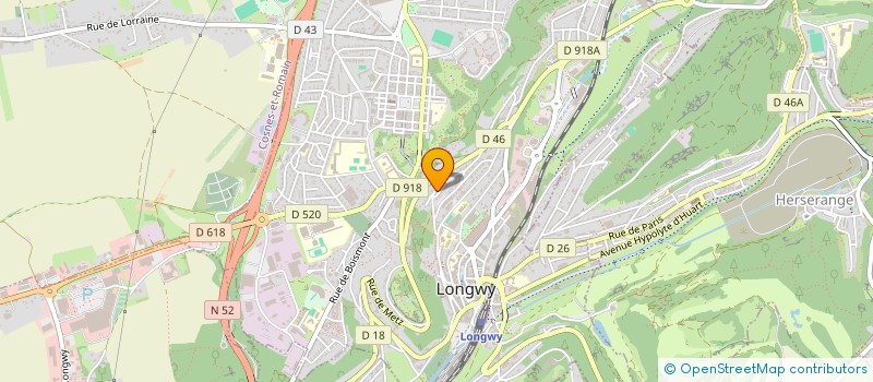 localisation de l'entreprise MONSIEUR MEKI CHAIEB à LONGWY