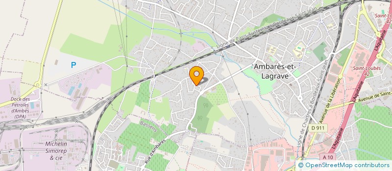 localisation de l'entreprise MONSIEUR MEKKAOUI IDRISSI EL GHAFIRI à AMBARES-ET-LAGRAVE