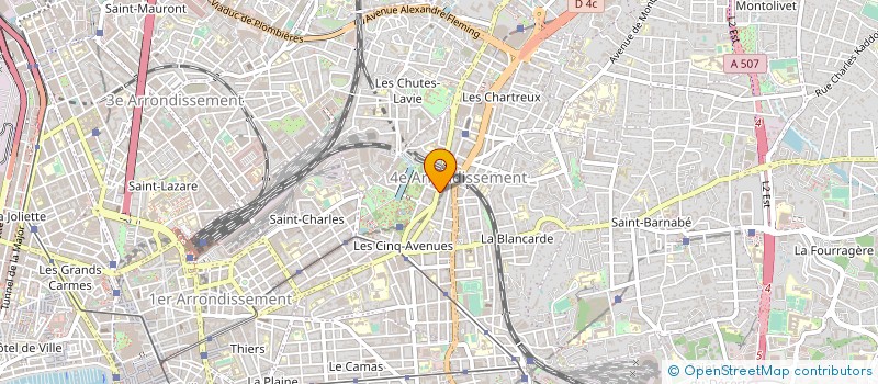 localisation de l'entreprise MONSIEUR MEKKI AOUINA à MARSEILLE