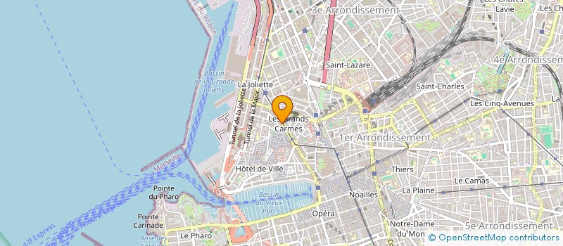 localisation de l'entreprise MONSIEUR MEKKI BEN KRAM à MARSEILLE