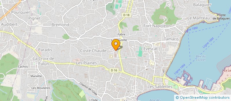 localisation de l'entreprise MONSIEUR MEKKI ESSID  LA SEYNE-SUR-MER