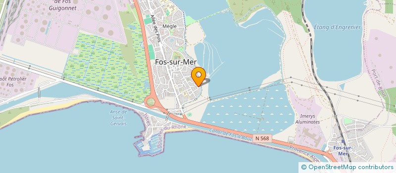 localisation de l'entreprise MONSIEUR MEKKI SOUAI  FOS-SUR-MER