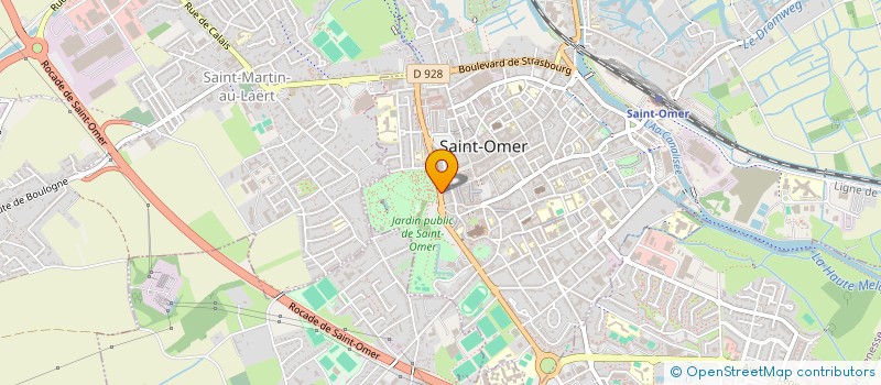 localisation de l'entreprise MONSIEUR MEKKI ZAHAF  SAINT-OMER