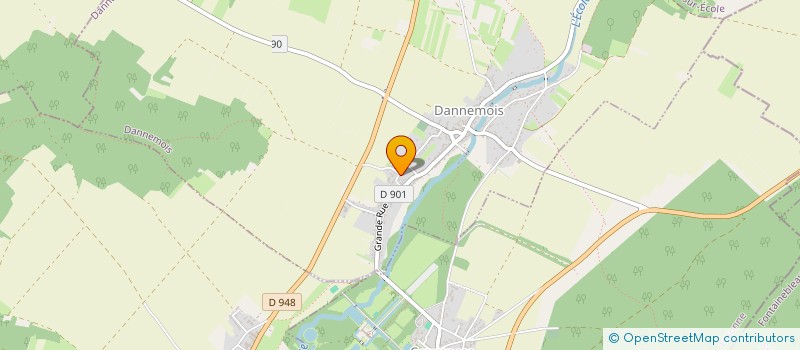 localisation de l'entreprise MONSIEUR MEL GANDON à DANNEMOIS