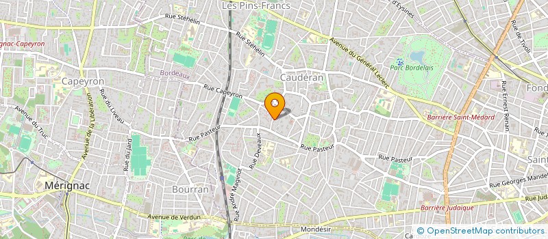 localisation de l'entreprise MONSIEUR MEL SARRAZIN  BORDEAUX