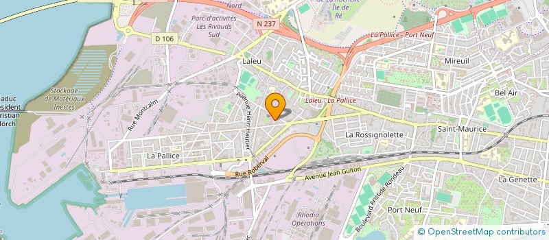 localisation de l'entreprise MONSIEUR MELAD YOUSUF  LA ROCHELLE