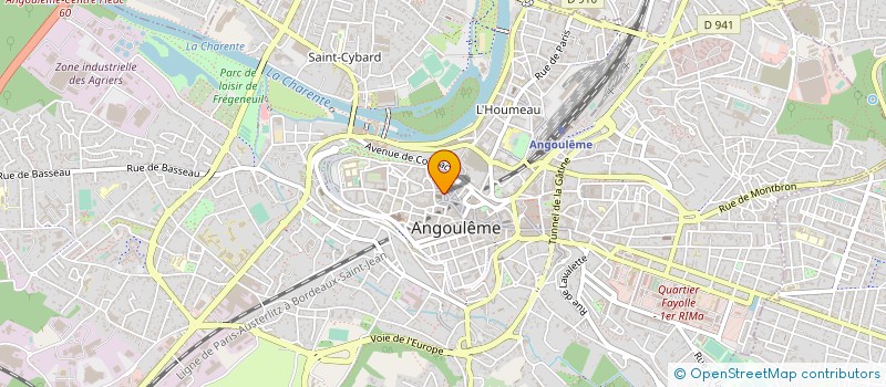 localisation de l'entreprise MONSIEUR MELAIN TSOUMBOU BOUESSO à ANGOULEME