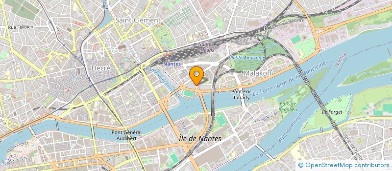 localisation de l'entreprise MONSIEUR MELAKE AZEZE à NANTES