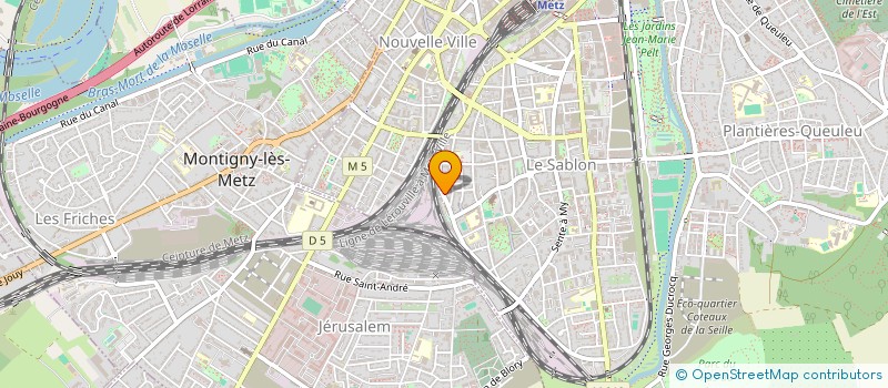 localisation de l'entreprise MONSIEUR MELAT YAR TARAKHAIL  METZ