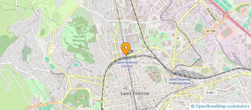 localisation de l'entreprise MONSIEUR MELCHIOR GIANFORCARO  SAINT-ETIENNE