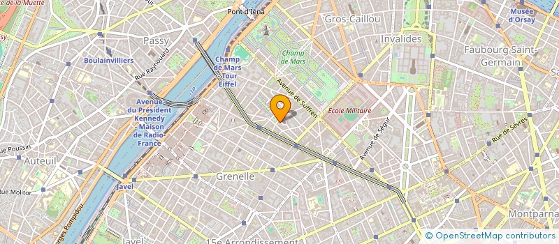 localisation de l'entreprise MONSIEUR MELCHIOR MARTINANT DE PRENEUF  PARIS