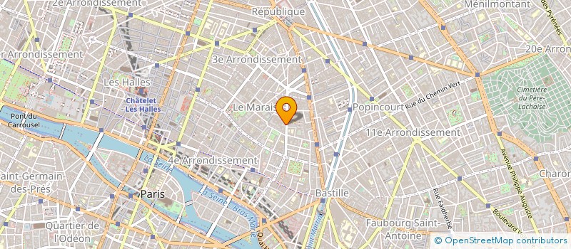 localisation de l'entreprise MONSIEUR MELCHIOR MECHALI à PARIS