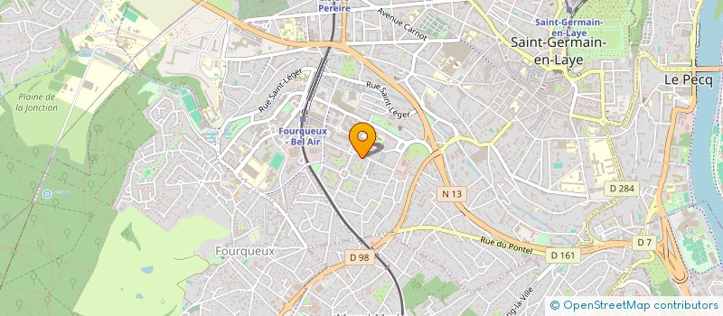 localisation de l'entreprise MONSIEUR MELCHIOR NESSELER  SAINT-GERMAIN-EN-LAYE