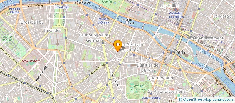 localisation de l'entreprise MONSIEUR MELCHIOR RATHLE  PARIS