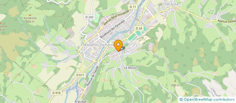 localisation de l'entreprise MONSIEUR MELCHIOR TANCO à MAULEON-LICHARRE