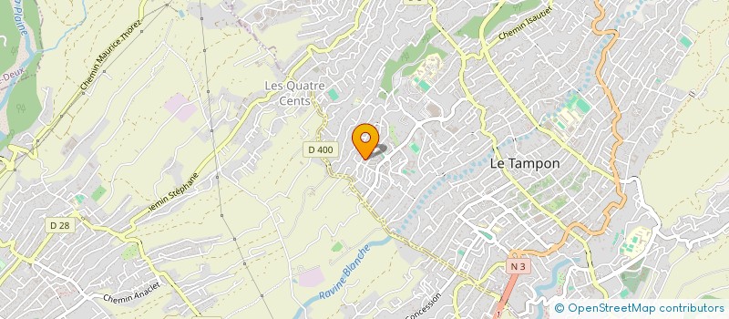 localisation de l'entreprise MONSIEUR MELEK KHALFALLAH  LE TAMPON