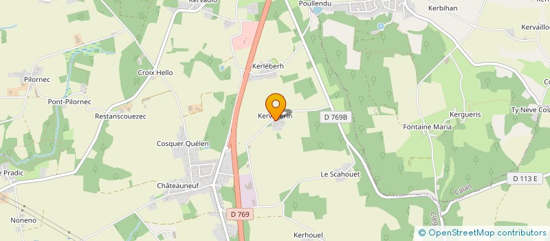 localisation de l'entreprise MONSIEUR MELEN PLUNIAN à CLEGUER