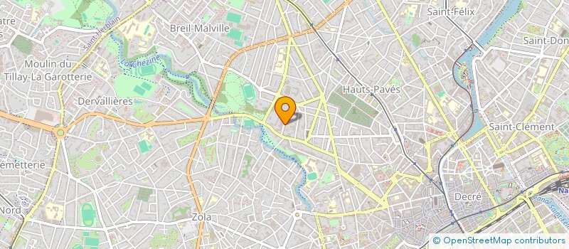 localisation de l'entreprise MONSIEUR MELENN KERHOAS à NANTES