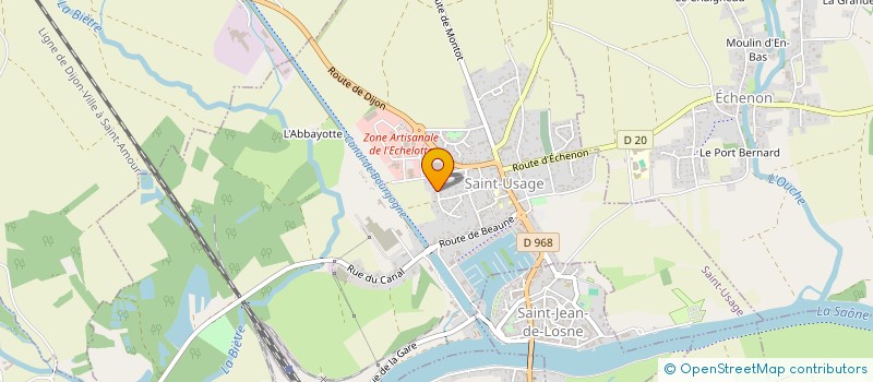 localisation de l'entreprise MONSIEUR MELIH CAKIR  SAINT-USAGE