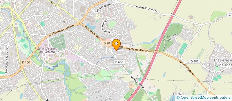 localisation de l'entreprise MONSIEUR MELIH GUN à CHOLET