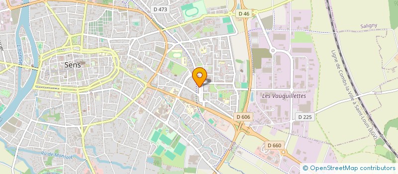 localisation de l'entreprise MONSIEUR MELIH OZCELIK à SENS