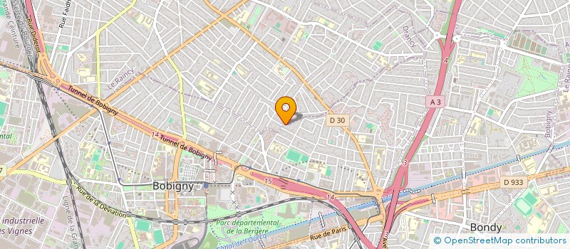 localisation de l'entreprise MONSIEUR MELIK ATAS  BOBIGNY