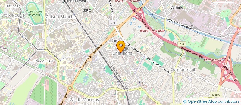 localisation de l'entreprise MONSIEUR MELIK BENYAMEN  REIMS