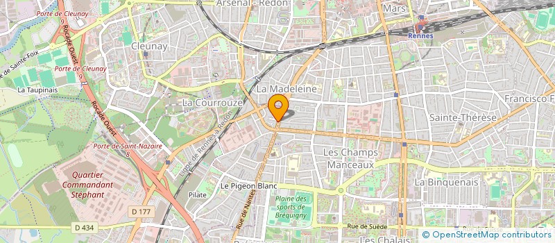 localisation de l'entreprise MONSIEUR MELIK GRU  ST JACQUES DE LA LANDE